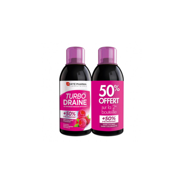 FORTE PHARMA PACK TURBO DRAINE FRAMBOISE 500ML