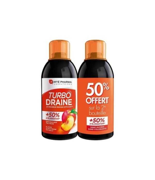 Forte Pharma Pack Duo Turbodraine Pêche